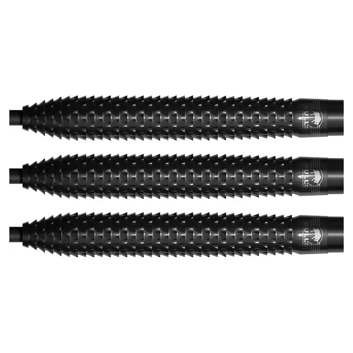 Bulls NL Shark Pro Black 90% Tungsten Steel Tip Darts