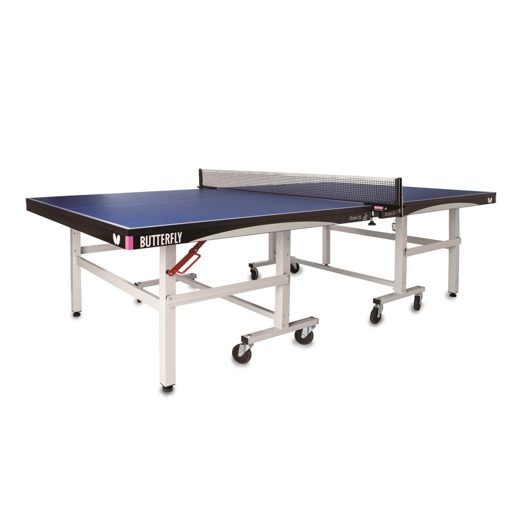 Butterfly Octet 25 Blue Rollaway Table