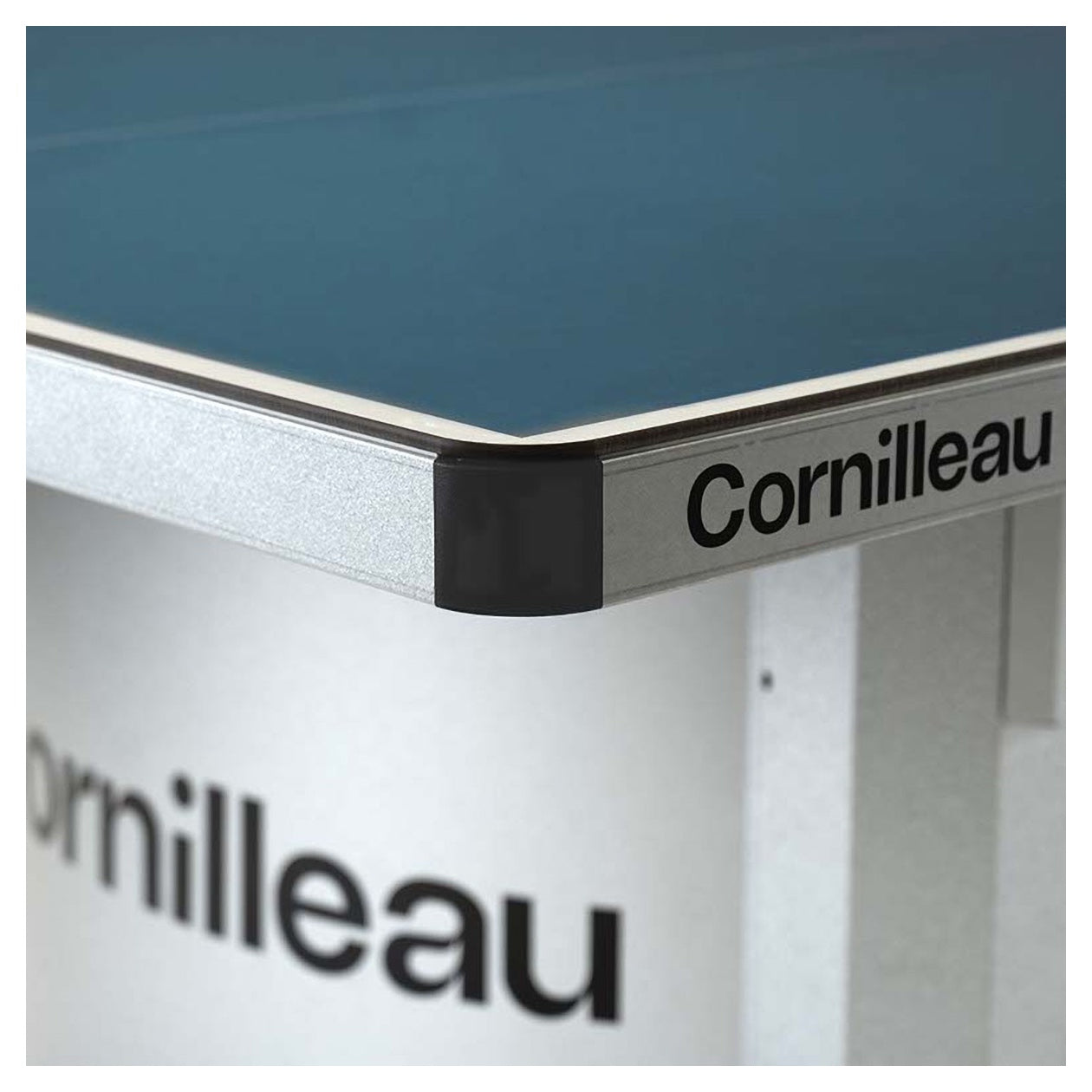 Cornilleau 510M CAMPUS Blue Static Outdoor Table Tennis Table Corner