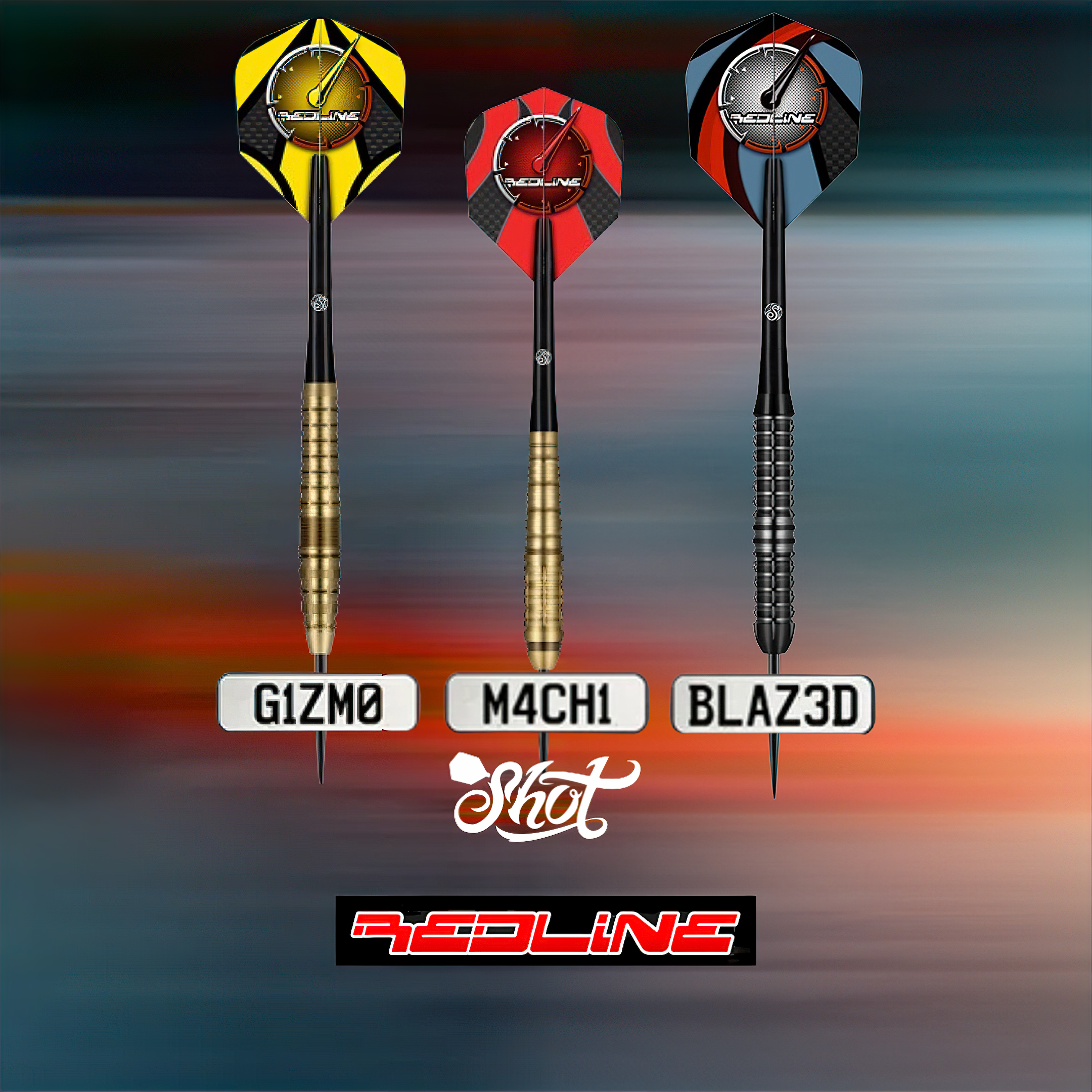 Shot Redline Series Steel Darts Website Banner