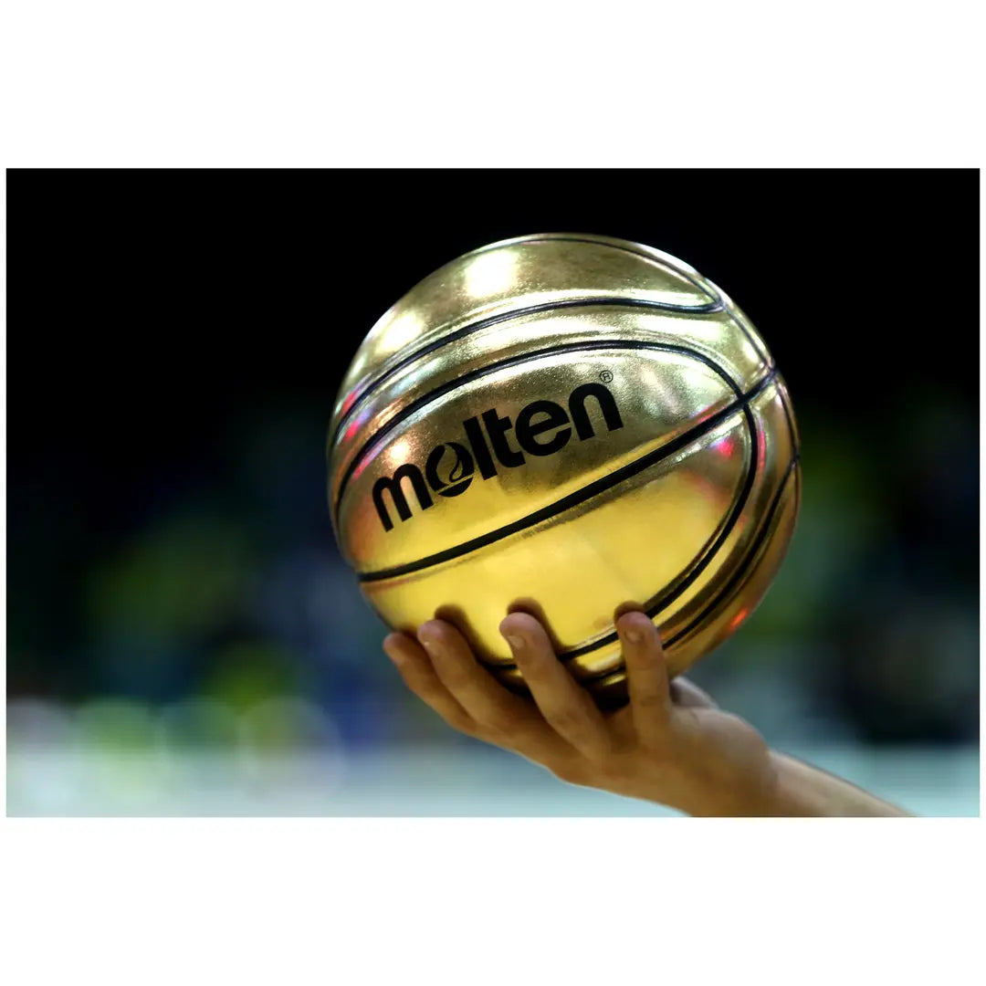 Molten Gold Presentation Basketball - Size 7 (Official Size)