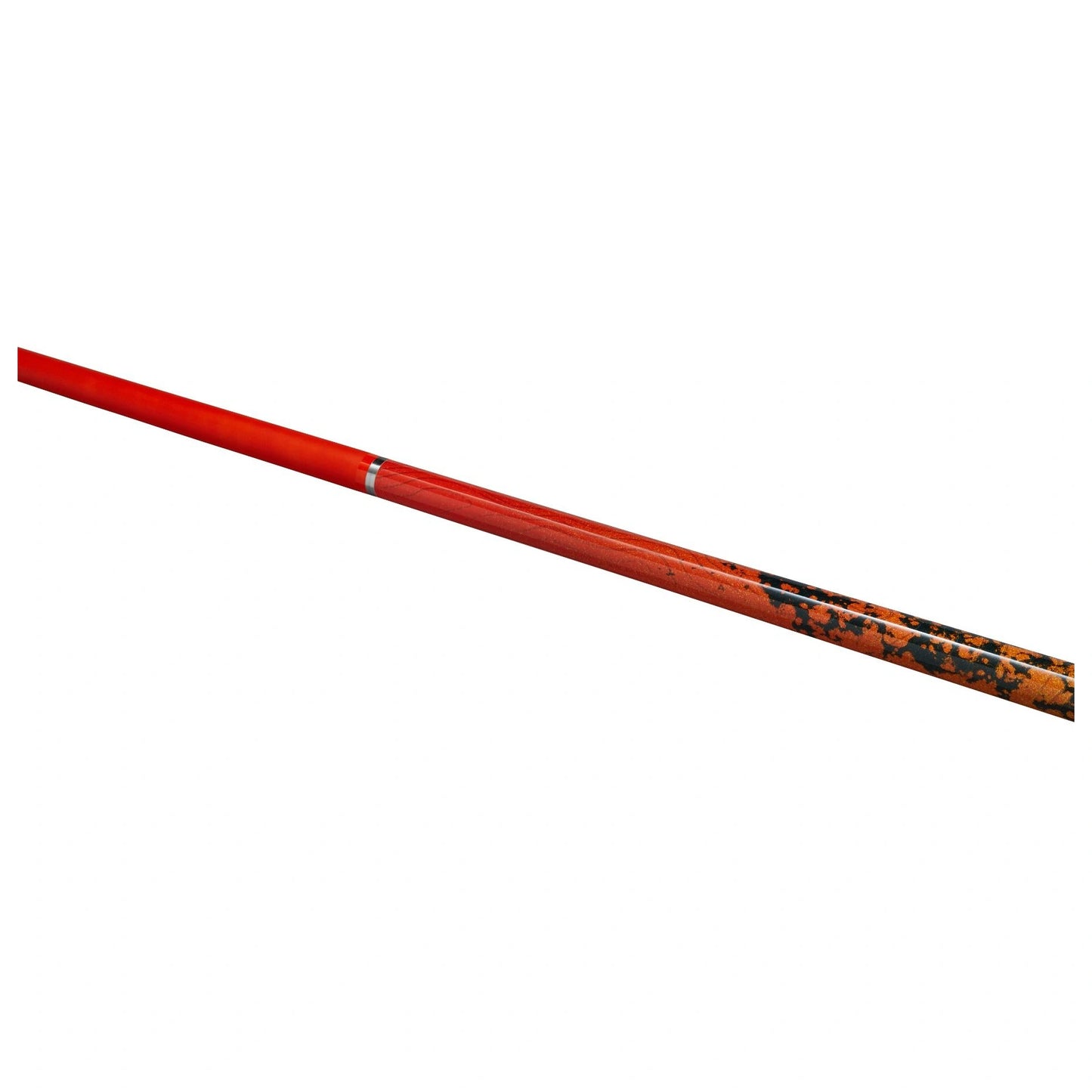 PowerGlide Ignis Carbon Orange 2 Piece 57" Snooker Cue with 10mm Tip