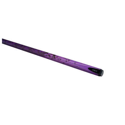 PowerGlide Ignis Carbon Purple 2 Piece 57" Snooker Cue with 10mm Tip