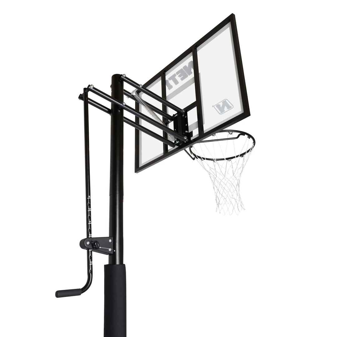 NET1 Millennium Basketball Hoop Height adjust lever