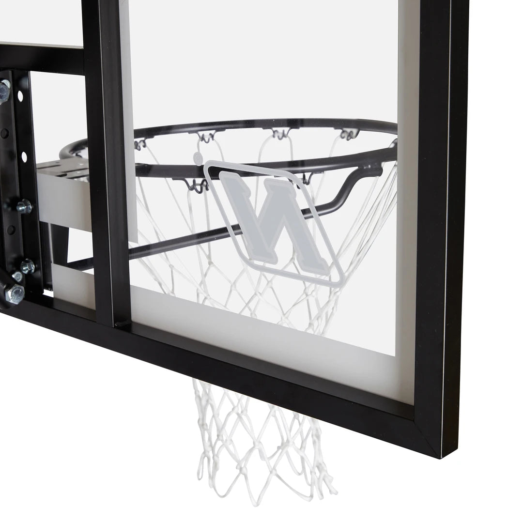 NET1 Millennium Basketball Hoop backboard close up