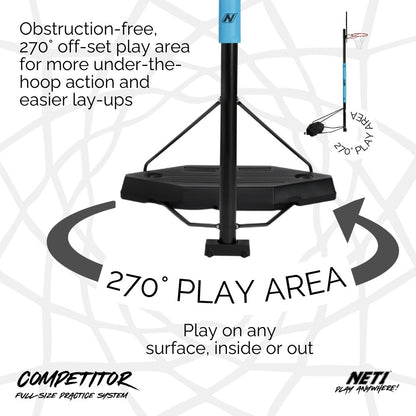 NET1 Competitor Basketball Hoop