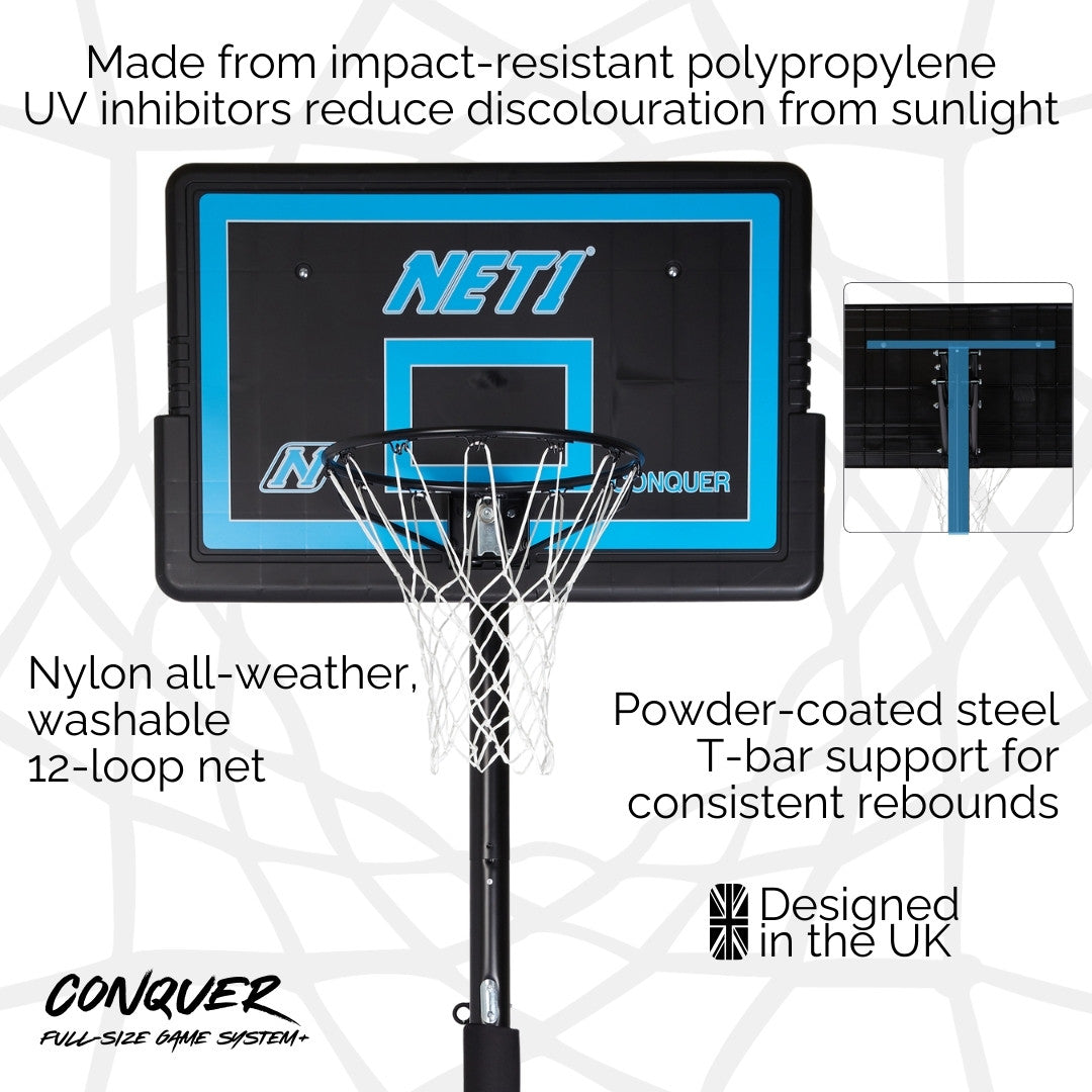 NET1 Conquer Basketball Hoop