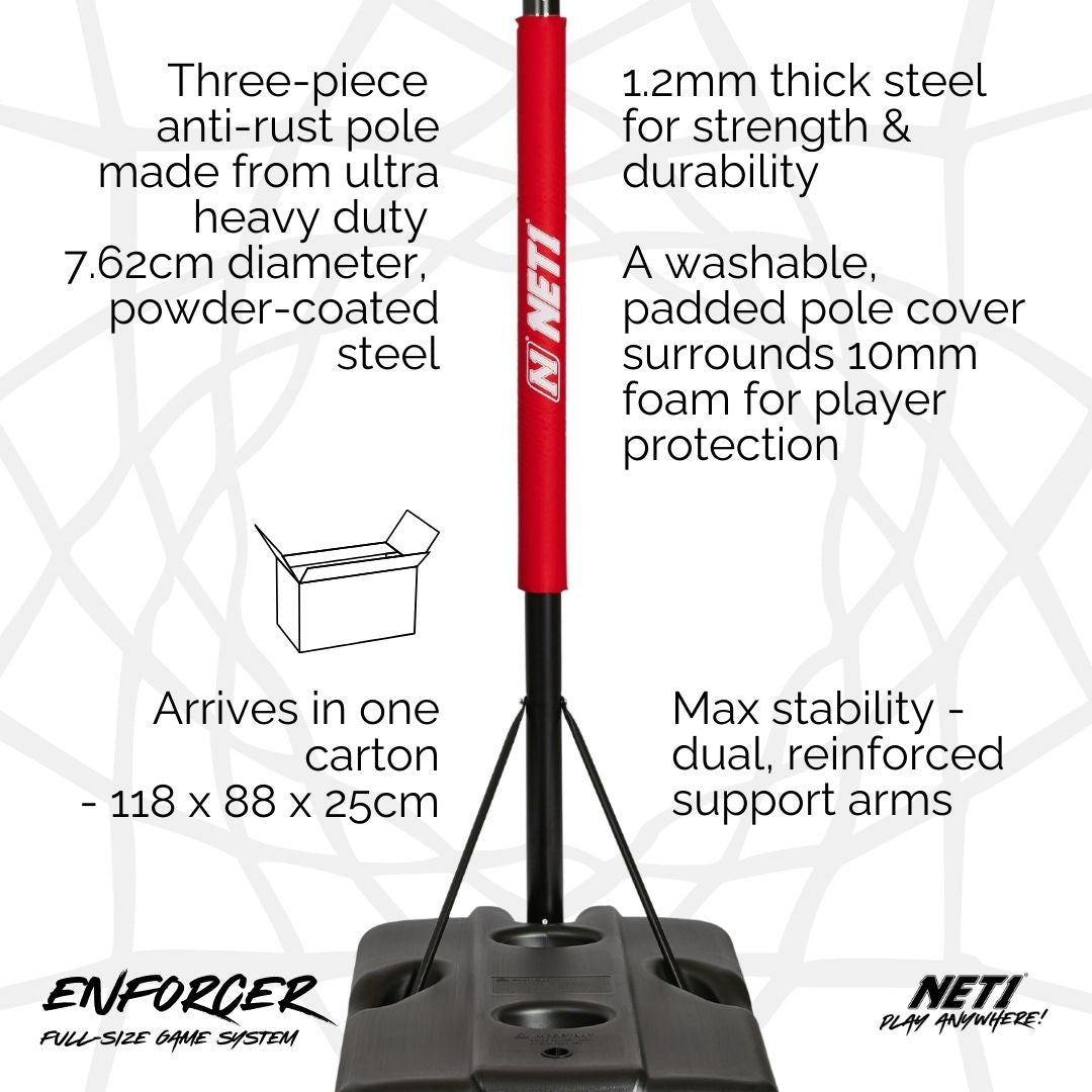 NET1 Enforcer Basketball Hoop