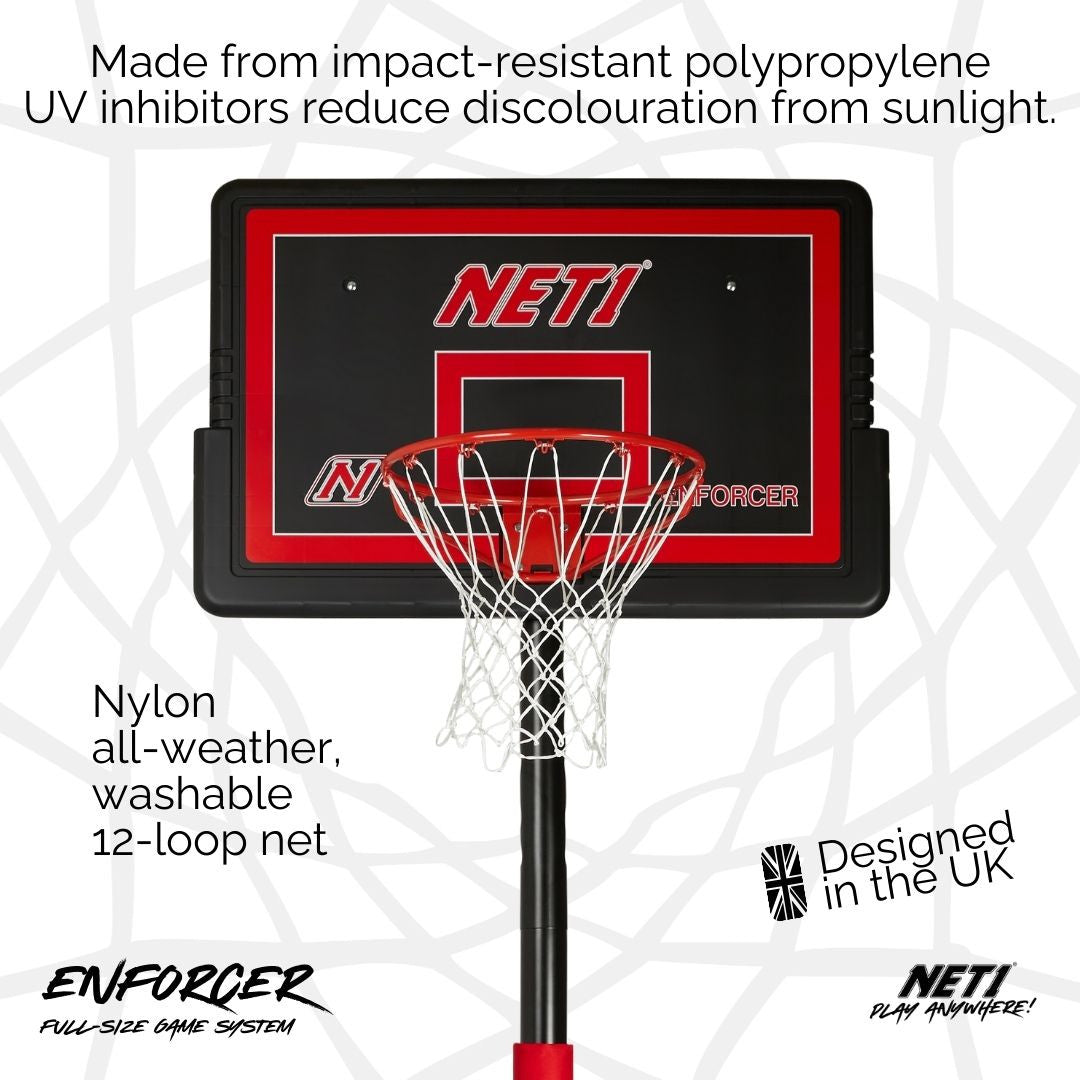 NET1 Enforcer Basketball Hoop