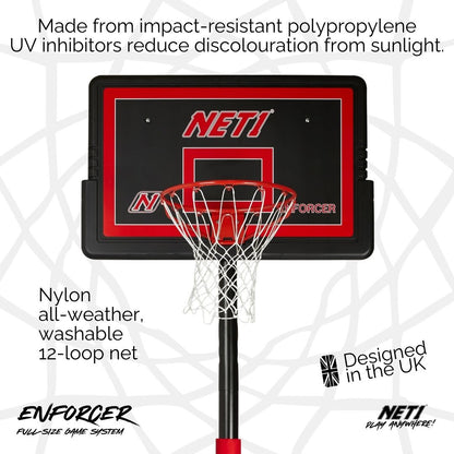 NET1 Enforcer Basketball Hoop