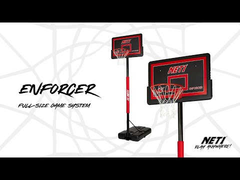 NET1 Enforcer Basketball Hoop Promo Video