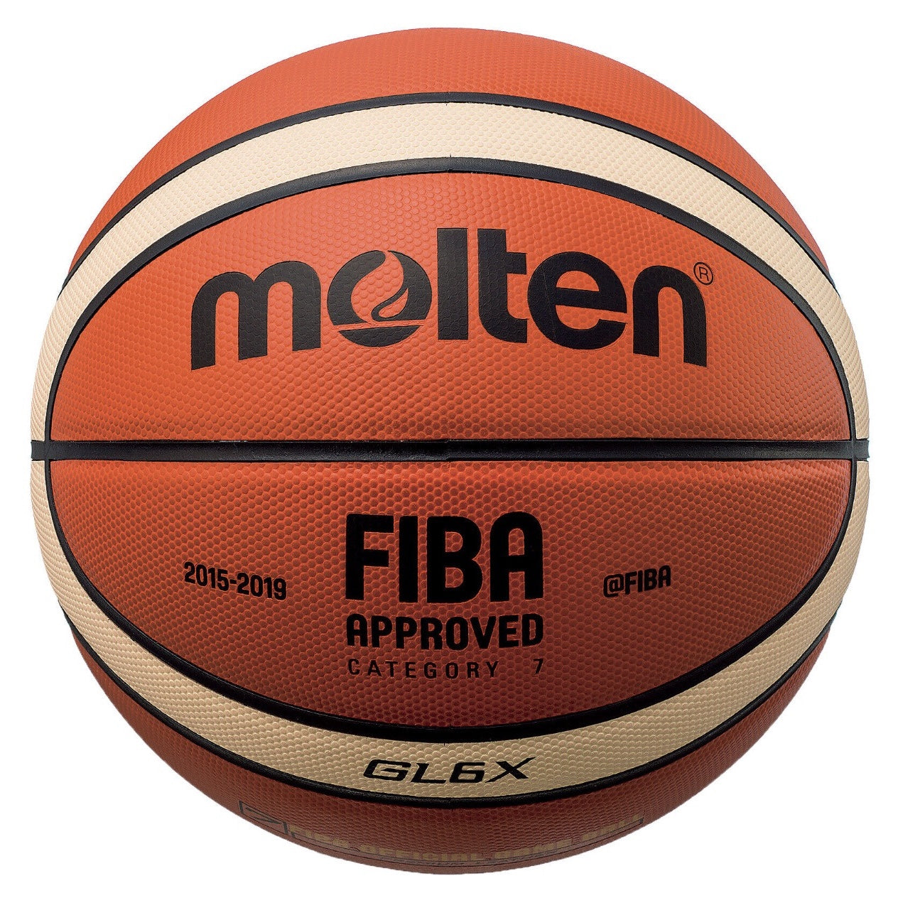 Molten BGLX Basketball - 12 Panel Leather (Indoor) - Size 6