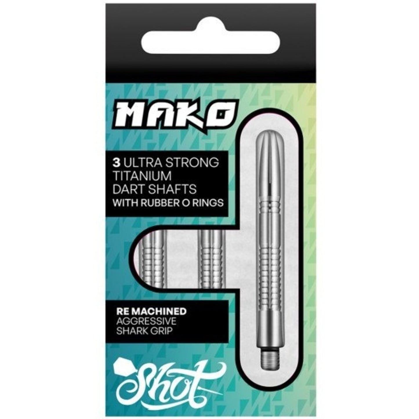 Shot Mako Ultra Strong Titanium Dart Shafts