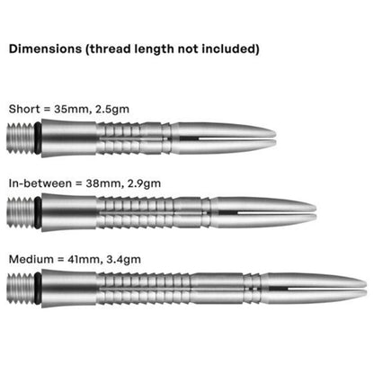 Shot Mako Ultra Strong Titanium Dart Shafts